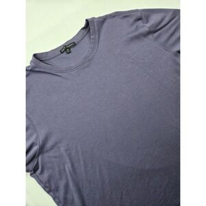 Robert Barakett Mens 3XL Purple Crew Neck Short Sleeve T Shirt Casual Basic
